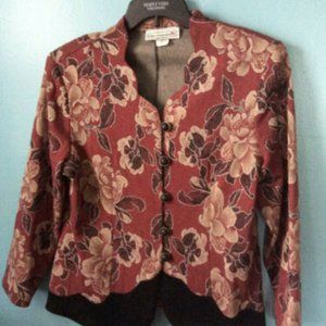 Vintage Pablo Women's  Blazer Style Top Sz 16P